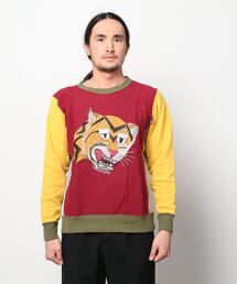 ALDIES | Tiger Embroidery Trainer(スウェット)