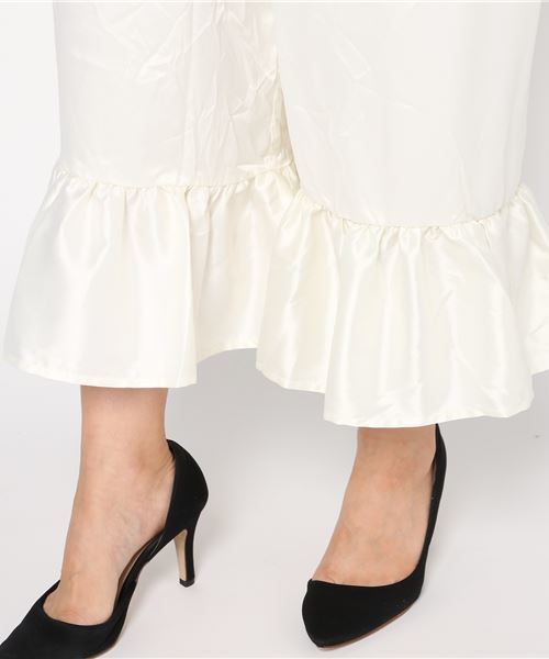 onespo（ワンスポ）の「サテンサロぺ（その他パンツ・レディース・ホワイト/ブラック/ライトピンク・M）」の8枚目の写真