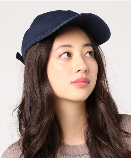 Rodeo Crowns（ロデオクラウンズ）の「タイムレス キャップ（キャップ・レディース・ベージュ/ネイビー・FREE）」の2枚目の写真