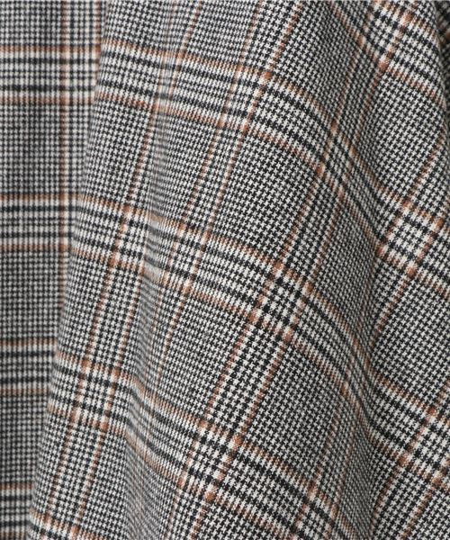 NATURAL BEAUTY BASIC(ナチュラルビューティーベーシック)の「フレアミディチェックスカート(スカート・レディース・ブラック系その他・SMALL/MEDIUM/X-SMALL)」の7枚目の写真