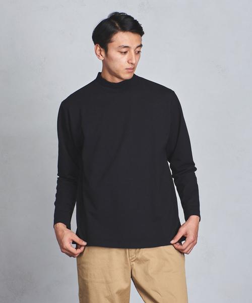 UNITED ARROWS（ユナイテッドアローズ）の「UASB ハイゲージ スウェット モックネック ◆（Tシャツ/カットソー・メンズ・ブラック/ベージュ/ホワイト・SMALL/X-LARGE/LARGE/MEDIUM）」の3枚目の写真