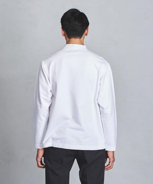 UNITED ARROWS（ユナイテッドアローズ）の「UASB ハイゲージ スウェット モックネック ◆（Tシャツ/カットソー・メンズ・ブラック/ベージュ/ホワイト・SMALL/X-LARGE/LARGE/MEDIUM）」の4枚目の写真