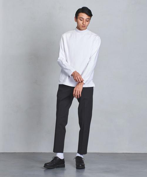 UNITED ARROWS（ユナイテッドアローズ）の「UASB ハイゲージ スウェット モックネック ◆（Tシャツ/カットソー・メンズ・ブラック/ベージュ/ホワイト・SMALL/X-LARGE/LARGE/MEDIUM）」の15枚目の写真