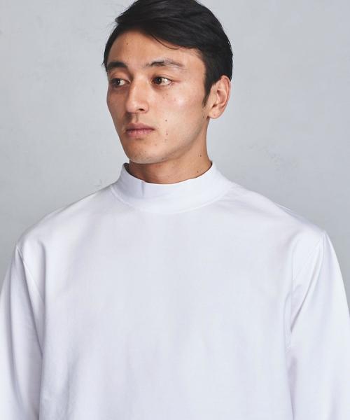 UNITED ARROWS（ユナイテッドアローズ）の「UASB ハイゲージ スウェット モックネック ◆（Tシャツ/カットソー・メンズ・ブラック/ベージュ/ホワイト・SMALL/X-LARGE/LARGE/MEDIUM）」の16枚目の写真