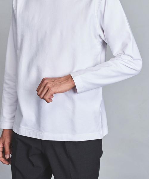 UNITED ARROWS（ユナイテッドアローズ）の「UASB ハイゲージ スウェット モックネック ◆（Tシャツ/カットソー・メンズ・ブラック/ベージュ/ホワイト・SMALL/X-LARGE/LARGE/MEDIUM）」の17枚目の写真