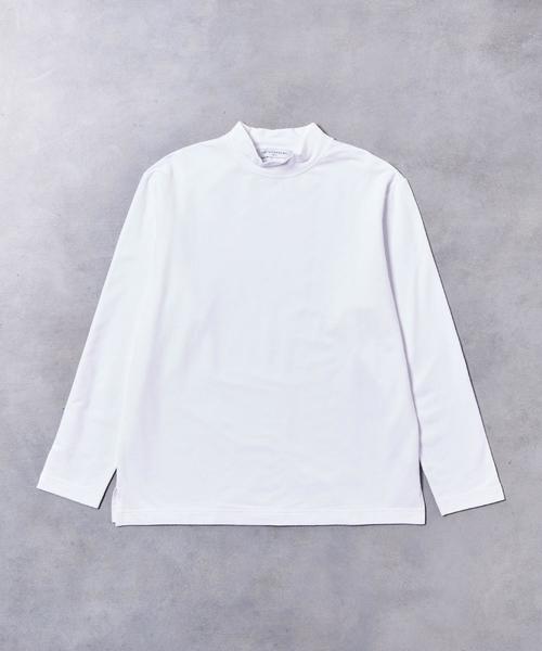 UNITED ARROWS（ユナイテッドアローズ）の「UASB ハイゲージ スウェット モックネック ◆（Tシャツ/カットソー・メンズ・ブラック/ベージュ/ホワイト・SMALL/X-LARGE/LARGE/MEDIUM）」の20枚目の写真