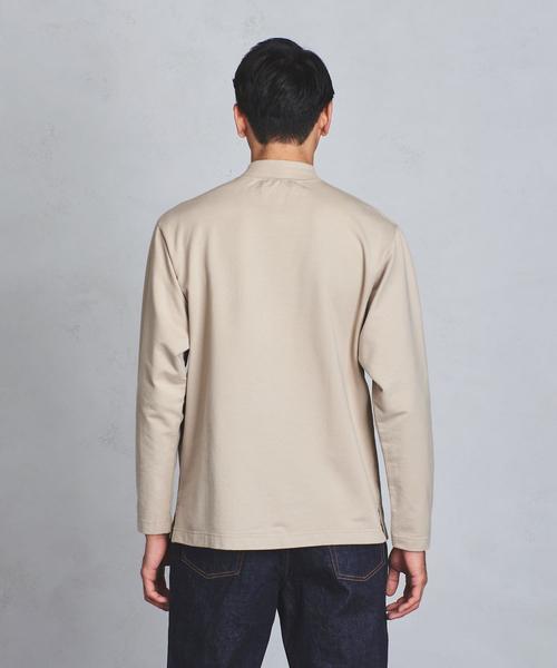 UNITED ARROWS（ユナイテッドアローズ）の「UASB ハイゲージ スウェット モックネック ◆（Tシャツ/カットソー・メンズ・ブラック/ベージュ/ホワイト・SMALL/X-LARGE/LARGE/MEDIUM）」の9枚目の写真