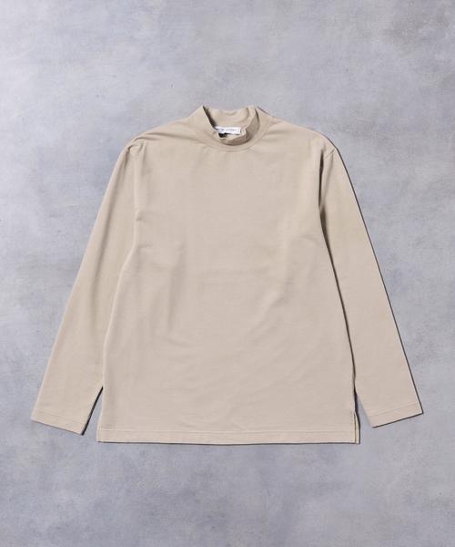 UNITED ARROWS（ユナイテッドアローズ）の「UASB ハイゲージ スウェット モックネック ◆（Tシャツ/カットソー・メンズ・ブラック/ベージュ/ホワイト・SMALL/X-LARGE/LARGE/MEDIUM）」の12枚目の写真