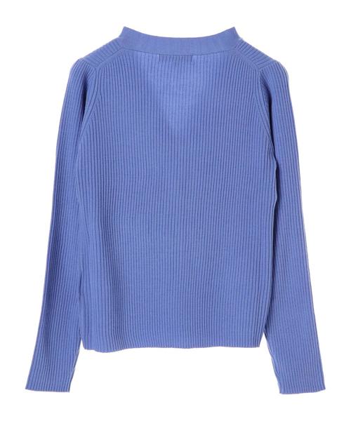 AMERICAN HOLIC（アメリカンホリック）の「・8col.Vネックリブカーディガン（カーディガン/ボレロ・レディース・杢グレー/オフホワイト/ブルー/ベージュ/ネイビー/ピンク/その他25/その他24・M/L）」の20枚目の写真