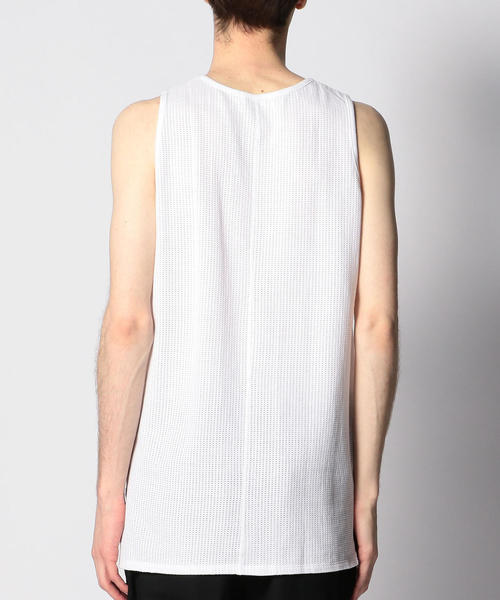 MONKEY TIME(モンキータイム)の「<monkey time> BASKET/MESH LONG TTP/タンクトップ(タンクトップ・メンズ・ブラック/ホワイト・MEDIUM/LARGE)」の9枚目の写真