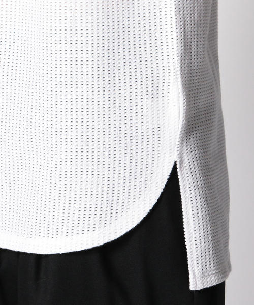 MONKEY TIME(モンキータイム)の「<monkey time> BASKET/MESH LONG TTP/タンクトップ(タンクトップ・メンズ・ブラック/ホワイト・MEDIUM/LARGE)」の4枚目の写真