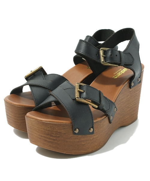 Kastane（カスタネ）の「【Kastane】SANDY SHOES 厚底サンダル（サンダル・レディース・ライトベージュ/キャメル/ブラック/ネイビー・36/37/38）」の3枚目の写真