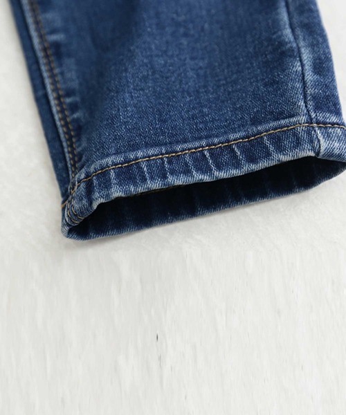 antiqua(アンティカ)の「ストレッチスキニージーンズ(デニムパンツ・レディース・ライトブルー/インディゴブルー/ブルー系その他/ノンウォッシュ/ワンウォッシュ・XS/S/M/L/XL)」の8枚目の写真