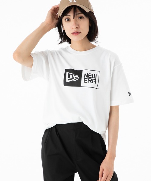 ニューエラ 半袖 Tシャツ ボックスロゴ（Tシャツ/カットソー