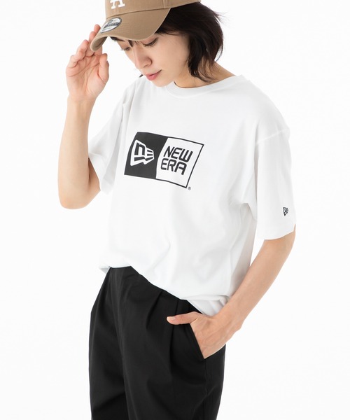ニューエラ 半袖 Tシャツ ボックスロゴ（Tシャツ/カットソー