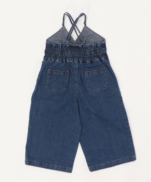 GLOBAL WORK（グローバルワーク）の「【キッズ】デニムサロペットパンツ/820556（ワンピース・キッズ・ブルー・LARGE/MEDIUM/XX-LARGE/X-LARGE/SMALL）」の8枚目の写真