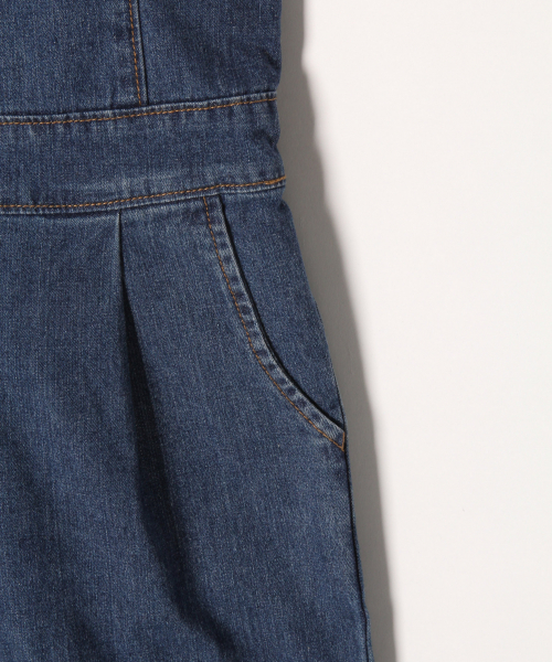 GLOBAL WORK（グローバルワーク）の「【キッズ】デニムサロペットパンツ/820556（ワンピース・キッズ・ブルー・LARGE/MEDIUM/XX-LARGE/X-LARGE/SMALL）」の7枚目の写真