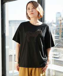 ear PAPILLONNER | シマウマＴシャツ(Tシャツ/カットソー)