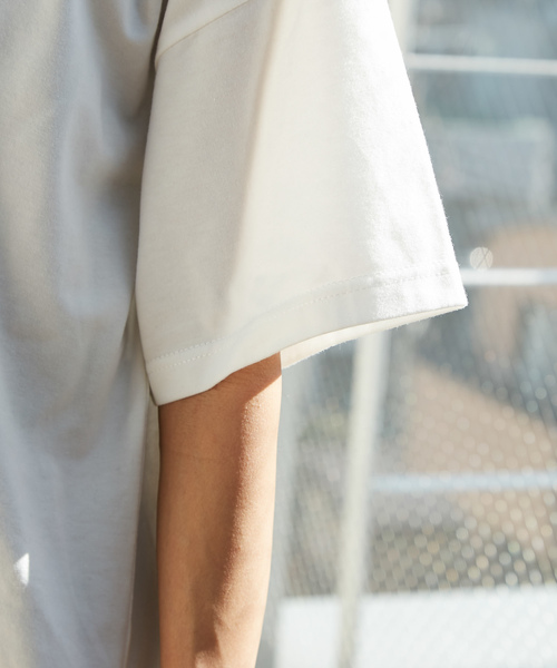 ear PAPILLONNER（イアパピヨネ）の「シマウマＴシャツ（Tシャツ/カットソー・レディース・ホワイト/ブラック/カーキ・FREE）」の10枚目の写真