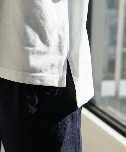 ear PAPILLONNER（イアパピヨネ）の「シマウマＴシャツ（Tシャツ/カットソー・レディース・ホワイト/ブラック/カーキ・FREE）」の6枚目の写真