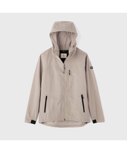 AIGLE（エーグル）の「W WRハイキージャケット（ナイロンジャケット・レディース・ブラック/サンドベージュ/バイオレット・40/38/36）」の11枚目の写真