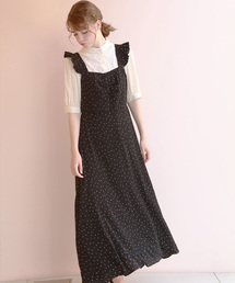 lissi Boutique | フレアドットワンピース(ワンピース)