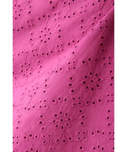 NATURAL BEAUTY BASIC(ナチュラルビューティーベーシック)の「エンブロイダリーブラウス(シャツ/ブラウス・レディース・ネイビー/オフホワイト/ピンク・SMALL/MEDIUM)」の9枚目の写真