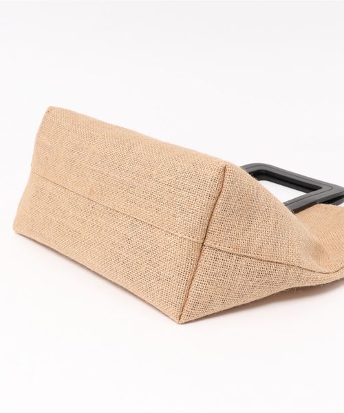 DouDou（ドゥドゥ）の「ポーチ付きカゴBAG（ショルダーバッグ・レディース・ホワイト/ブラウン/ブラック・FREE）」の5枚目の写真