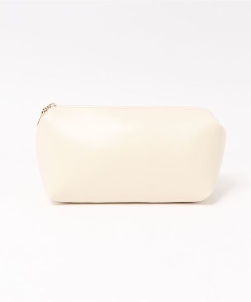 DouDou（ドゥドゥ）の「ポーチ付きカゴBAG（ショルダーバッグ・レディース・ホワイト/ブラウン/ブラック・FREE）」の9枚目の写真