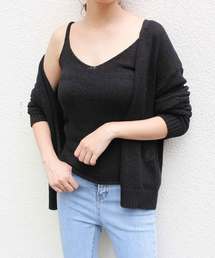 MODE ROBE（モードローブ）の「キャミ＆カーデセット（その他トップス）」