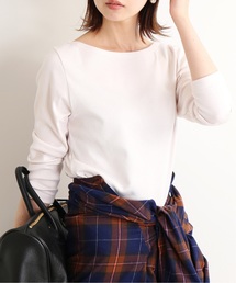 AURALEE*IENA 別注ボートネックTシャツ◆