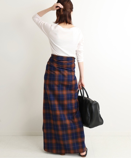 セール】AURALEE*IENA 別注ボートネックTシャツ◇（Tシャツ/カットソー