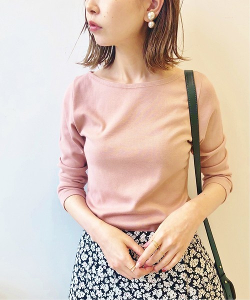 セール】AURALEE*IENA 別注ボートネックTシャツ◇（Tシャツ/カットソー