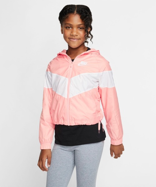 NIKE(ナイキ) ウィンドランナー ピンク/ブラック ウィンドブレーカー