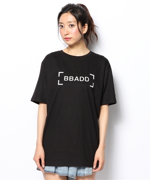 WEGO（ウィゴー）の「WEGO/シンプルロゴTシャツ（Tシャツ/カットソー・レディース・ホワイト/ブラック・FREE）」の9枚目の写真