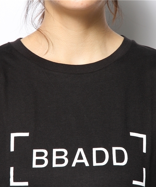 WEGO（ウィゴー）の「WEGO/シンプルロゴTシャツ（Tシャツ/カットソー・レディース・ホワイト/ブラック・FREE）」の6枚目の写真