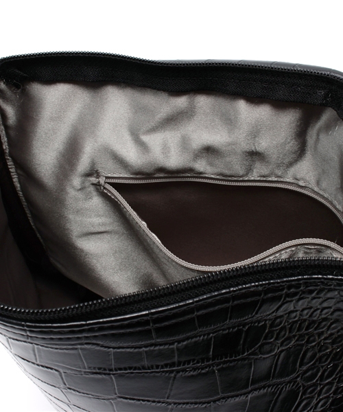 Kastane（カスタネ）の「【Kastane】クロコ4WAYリュック（ボストンバッグ・レディース・ホワイト/ブラック・FREE）」の9枚目の写真