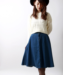 WEGO | WEGO/デニムミディ丈スカート(デニムスカート)