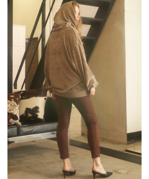 Darich(ダーリッチ)の「コーデュロイワイドPO(パーカー・レディース・アイボリー/ベージュ/ピンク/ブラック・FREE)」の17枚目の写真