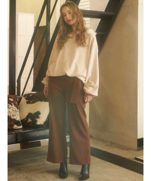 Darich(ダーリッチ)の「コーデュロイワイドPO(パーカー・レディース・アイボリー/ベージュ/ピンク/ブラック・FREE)」の21枚目の写真