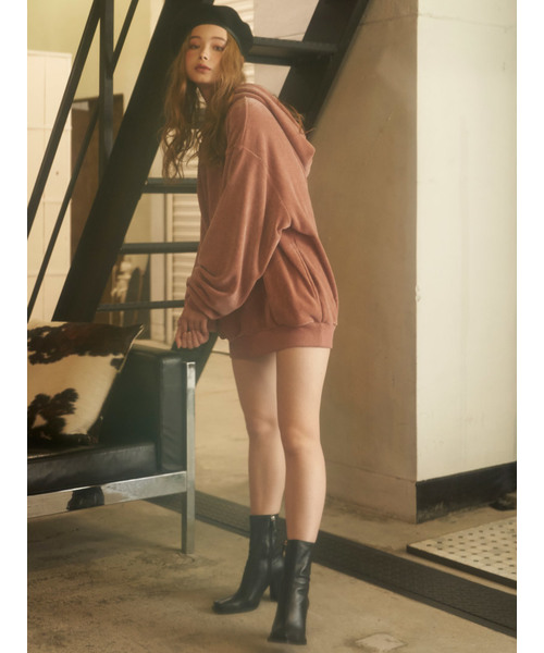 Darich(ダーリッチ)の「コーデュロイワイドPO(パーカー・レディース・アイボリー/ベージュ/ピンク/ブラック・FREE)」の11枚目の写真