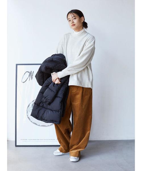 AMERICAN HOLIC(アメリカンホリック)の「クルーネック変形切替裏毛裏起毛プルオーバー*(スウェット・レディース・ホワイト系その他/チャコールグレー/ライトグレー/ブルー/ネイビー・M/L)」の22枚目の写真