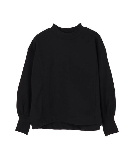 AMERICAN HOLIC(アメリカンホリック)の「クルーネック変形切替裏毛裏起毛プルオーバー*(スウェット・レディース・ホワイト系その他/チャコールグレー/ライトグレー/ブルー/ネイビー・M/L)」の11枚目の写真