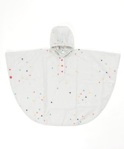 392 plusm（サンキューニプリュスエム）の「rain poncho kids M（レインコート/ポンチョ・キッズ・ネイビー/レッド/ブラック/グレー/ブルー/オフホワイト/グリーン/イエロー・M）」の11枚目の写真