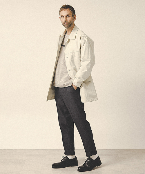 ABAHOUSE（アバハウス）の「ツイードピンヘッド　スリムテーパードパンツ（その他パンツ・メンズ・ネイビー/ブラウン/グレー系その他・44/46/48/50）」の4枚目の写真