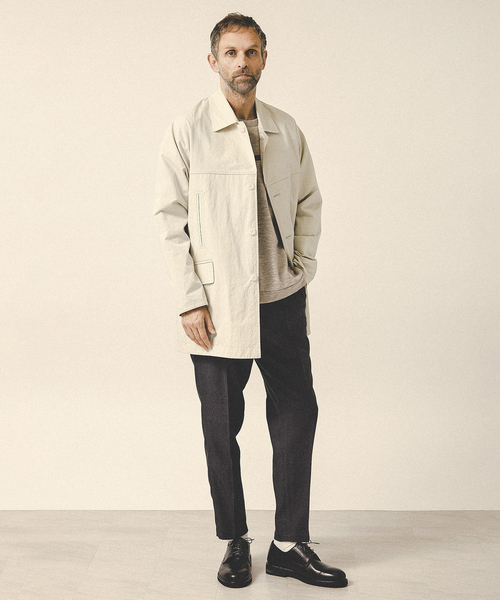 ABAHOUSE（アバハウス）の「ツイードピンヘッド　スリムテーパードパンツ（その他パンツ・メンズ・ネイビー/ブラウン/グレー系その他・44/46/48/50）」の5枚目の写真