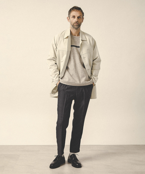 ABAHOUSE（アバハウス）の「ツイードピンヘッド　スリムテーパードパンツ（その他パンツ・メンズ・ネイビー/ブラウン/グレー系その他・44/46/48/50）」の6枚目の写真