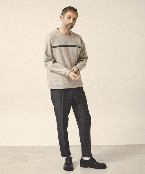 ABAHOUSE（アバハウス）の「ツイードピンヘッド　スリムテーパードパンツ（その他パンツ・メンズ・ネイビー/ブラウン/グレー系その他・44/46/48/50）」の9枚目の写真