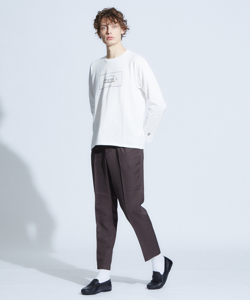 ABAHOUSE（アバハウス）の「ツイードピンヘッド　スリムテーパードパンツ（その他パンツ・メンズ・ネイビー/ブラウン/グレー系その他・44/46/48/50）」の15枚目の写真