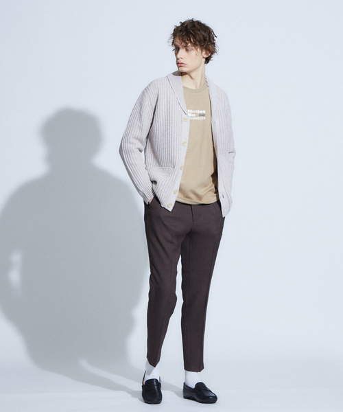 ABAHOUSE（アバハウス）の「ツイードピンヘッド　スリムテーパードパンツ（その他パンツ・メンズ・ネイビー/ブラウン/グレー系その他・44/46/48/50）」の17枚目の写真